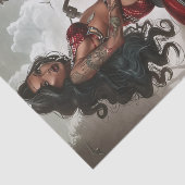 Biker Babe7 Bad to Bone Edition Seidenpapier (Ausschnitt)