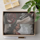 Biker Babe7 Bad to Bone Edition Seidenpapier (Geschenk)