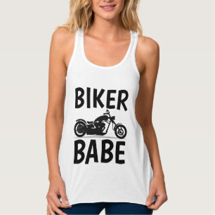BIKER BABE, Ladys Motorrad T - Shirt