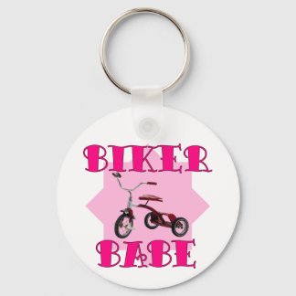 Biker Babe /pink Schlüsselanhänger