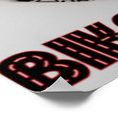 Biker Babe - Poster (Ecke)