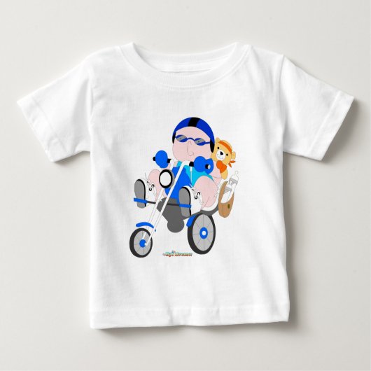 Biker-Baby-T - Shirt (Vorderseite)