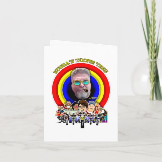 BIKER BASH INVITAATIONEN EINLADUNG (Rückseite)