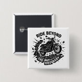 Biker Beyond Limits Fahrt Button (Vorne & Hinten)