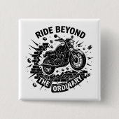 Biker Beyond Limits Fahrt Button (Vorderseite)