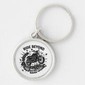 Biker Beyond Limits Ride Schlüsselanhänger (Vorne)