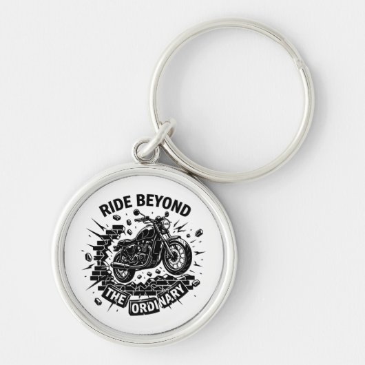 Biker Beyond Limits Ride Schlüsselanhänger (Vorne)