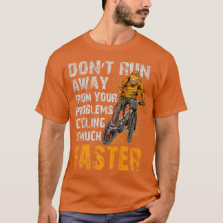Biker Bicycle Cycling Cycle Rider Bike Ride 201 T-Shirt