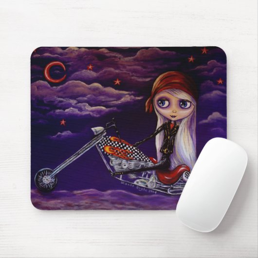 Biker Blythe Mousepad (Mit Mouse)