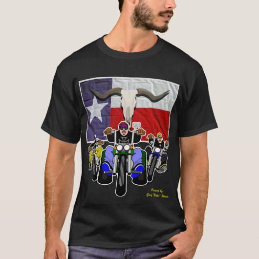 BIKER CARTOON / BUBBA'S TOONE T-SHIRTS / ALASKAN (Vorderseite)