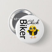 Biker Chick Button (Vorne & Hinten)