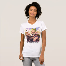 Biker Chick - Lass uns gehen! T-Shirt