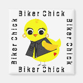 Biker Chick Magnet (Vorne)
