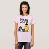 BIKER CHICK, Motorrad-T - Shirt für Damen (Vorne ganz)