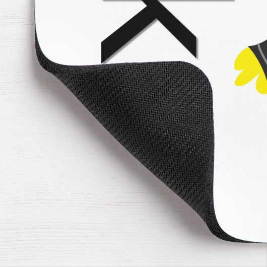 Biker Chick Mousepad (Ecke)