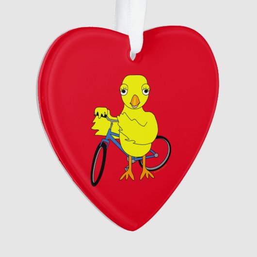 Biker Chick Ornament (Vorderseite)