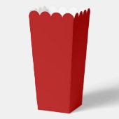 Biker Chick Rot Popcorn Box Geschenkschachtel (Rückseite)