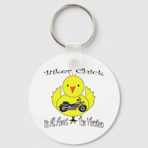 Biker Chick Schlüsselanhänger