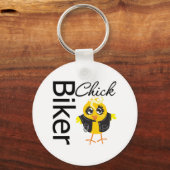 Biker Chick Schlüsselanhänger (Vorderseite)
