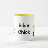 Biker Chick Tasse (Zentrum)