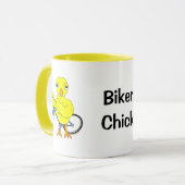 Biker Chick Tasse (Vorderseite Links)