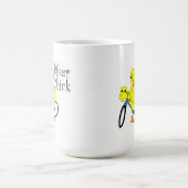 Biker Chick Text Kaffeetasse (Mittel)