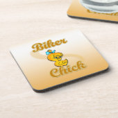 Biker Chick Untersetzer (Linke Seite)