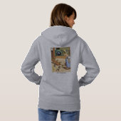 Biker Chicks Frauen graues gekröntes Sweatshirt (Schwarz voll)