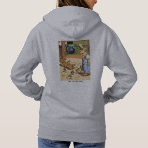 Biker Chicks Frauen graues gekröntes Sweatshirt