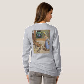 Biker Chicks Frauen graues, langärmeliges Shirt hi (Schwarz voll)