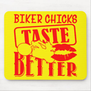 Biker Chicks Geschmack Better #USAPatriotGraphics  Mousepad