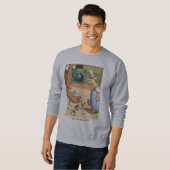 Biker Chicks graues Sweatshirt (Vorne ganz)