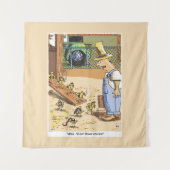 Biker Chicks khaki Wandteppich (Vorderseite)