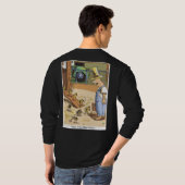 Biker Chicks schwarz langärmeliges Shirt hinten (Schwarz voll)