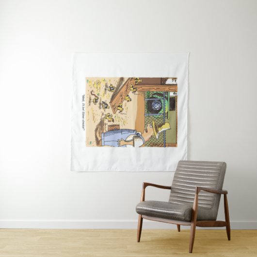 Biker-Chicks-Wandteppiche Wandteppich (Beispiel (Horizontal))