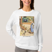 Biker Chicks Weiße, langärmeliges Shirt (Vorderseite)
