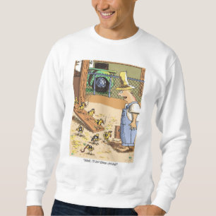 Biker Chicks weißes Sweatshirt