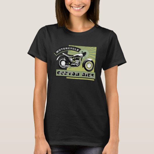 Biker Clothing Ride Legendary Motorcycles T-Shirt (Vorderseite)