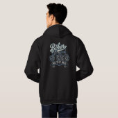 Biker Club Basic Hoodie Sweatshirt (Schwarz voll)