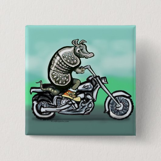 Biker Club Dillo Button (Vorderseite)