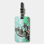 Biker Club Dillo Gepäckanhänger (Vorderseite vertikal)