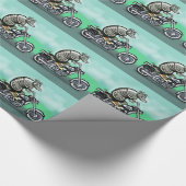 Biker Club Dillo Geschenkpapier (Ecke)