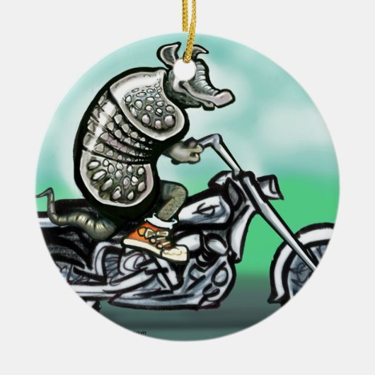 Biker Club Dillo Keramikornament (Vorne)