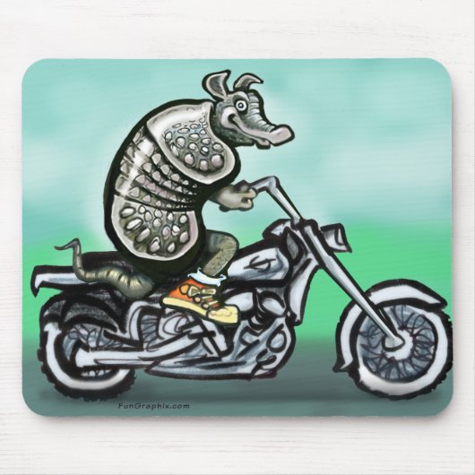 Biker Club Dillo Mousepad (Vorne)