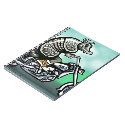 Biker Club Dillo Notizblock (Linke Seite)