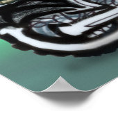 Biker Club Dillo Poster (Ecke)