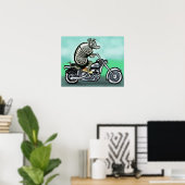 Biker Club Dillo Poster (Heimbüro)