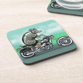 Biker Club Dillo Untersetzer (Linke Seite)