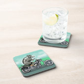 Biker Club Dillo Untersetzer (Rechte Seite)