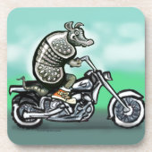 Biker Club Dillo Untersetzer (Vorderseite)